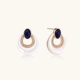 Celestial Teardrop Earrings | Stones and Gems by Saday
