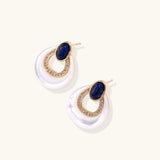 Celestial Teardrop Earrings | Stones and Gems by Saday