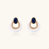 Celestial Teardrop Earrings | Stones and Gems by Saday