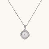 Halo Pearl Statement Necklace | Stones and Gems by Saday