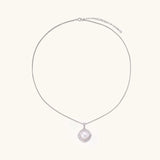 Halo Pearl Statement Necklace | Stones and Gems by Saday