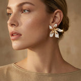 Garden Dreams Statement Earrings | Stones and Gems by Saday