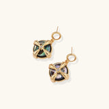 Pearl Abalone Cross Drops | Stones and Gems by Saday