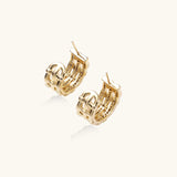Lattice Dreams Hoops | Stones and Gems by Saday