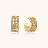 Lattice Dreams Hoops | Stones and Gems by Saday