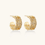 Lattice Dreams Hoops | Stones and Gems by Saday