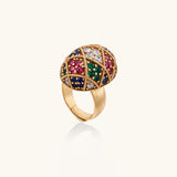 Empress Mosaic Ring | Stones and Gems by Saday