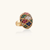 Empress Mosaic Ring | Stones and Gems by Saday