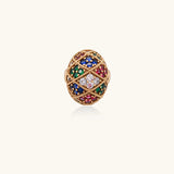 Empress Mosaic Ring | Stones and Gems by Saday