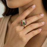 Empress Mosaic Ring | Stones and Gems by Saday