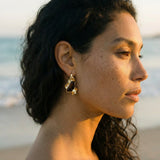 Molten Flow Earrings | Stones and Gems by Saday