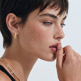 Golden Hour Huggie Earrings | Stones and Gems by Saday