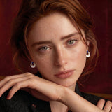 Celestial Teardrop Earrings | Stones and Gems by Saday