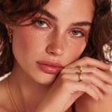 Crimson Orbit Ring | Stones and Gems by Saday