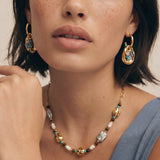 Mystic Garden Baroque Necklace | Stones and Gems by Saday