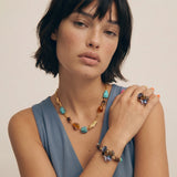 Bohemian Elements Necklace | Stones and Gems by Saday