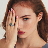 Dual Element Ring | Stones and Gems by Saday