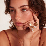Baroque Sculpture Ring | Stones and Gems by Saday