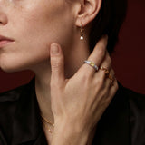 Golden Geometry Ring | Stones and Gems by Saday