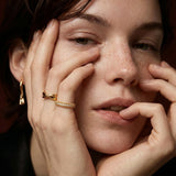Spark Row Ring | Stones and Gems by Saday