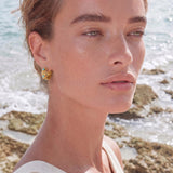 Bloom Garden Hoops | Stones and Gems by Saday
